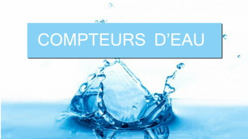 Relève annuelle des compteurs d’eau 2023