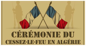 Cérémonie du cessez-le-feu de la guerre d'Algérie le 19 mars